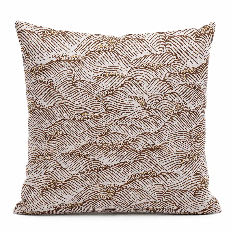 Japanilainen Shiranami-tyynynpäällinen - 45x45 cm