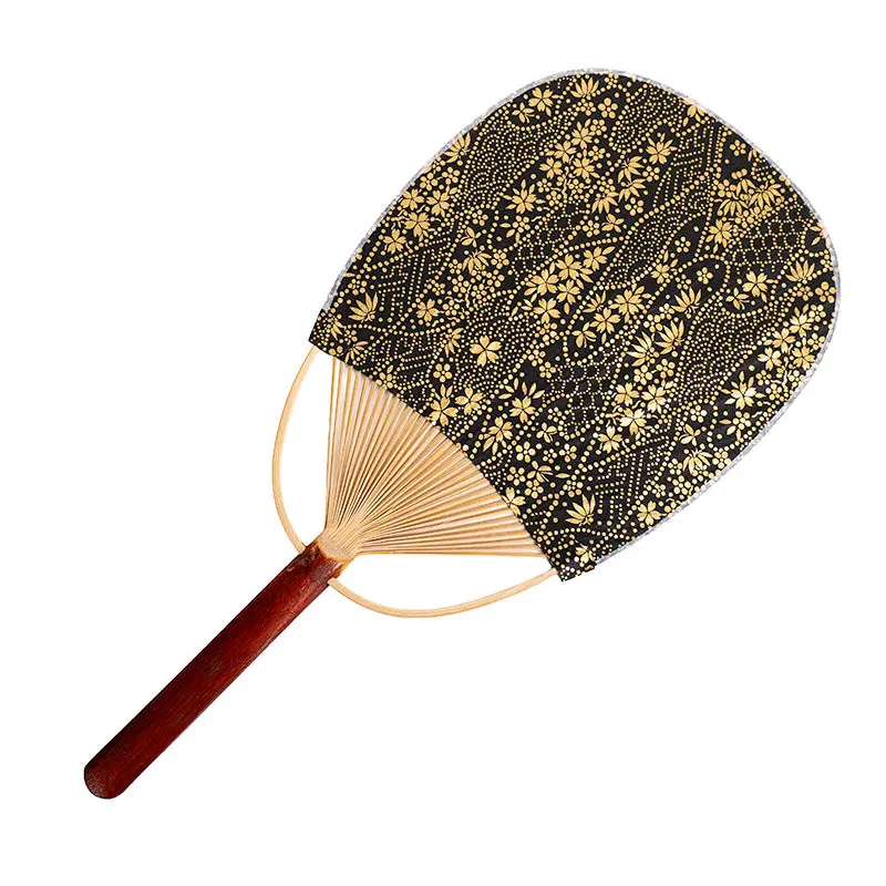Japanilainen Uchiwa Viuhka - Washi Kulta