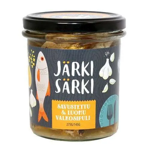 Järki Särki Savustettu & Luomuvalkosipuli
