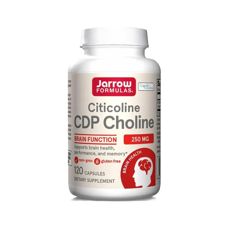 Jarrow Formulas Citicoline CDP Choline 250 mg 120 kapselit