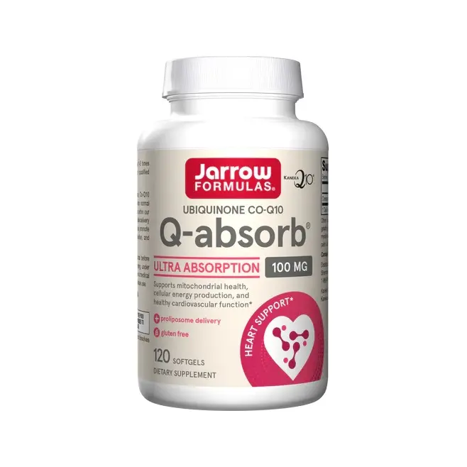 Jarrow Formulas Q-absorb 100 mg 120 kapselit
