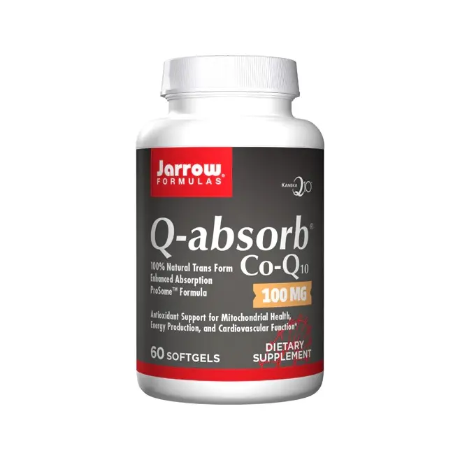 Jarrow Formulas Q-absorb 100 mg 60 kapselit