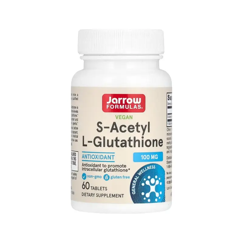 Jarrow Formulas S-Acetyl L-Glutathione 100 mg 60 tabletit