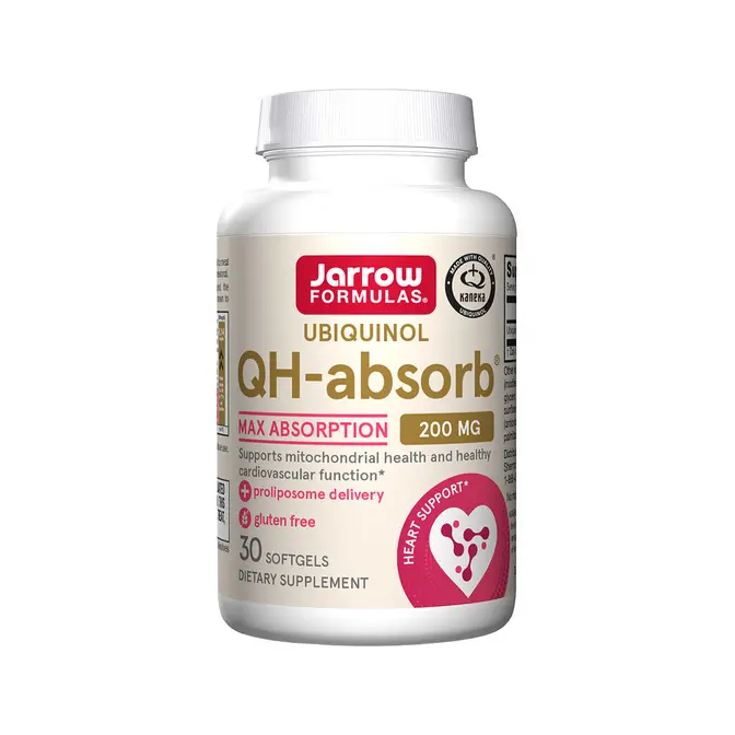 Jarrow Formulas Ubiquinol QH-absorb 200 mg 30 kapselit
