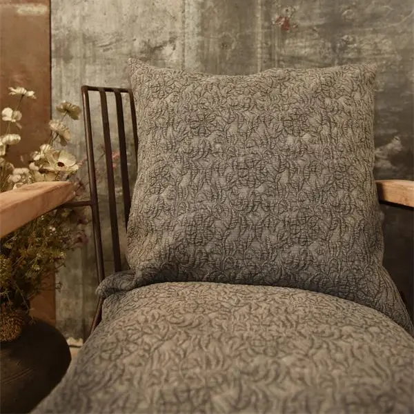 JDL Jacquard tyynynpäällinen 50*50 harmaa