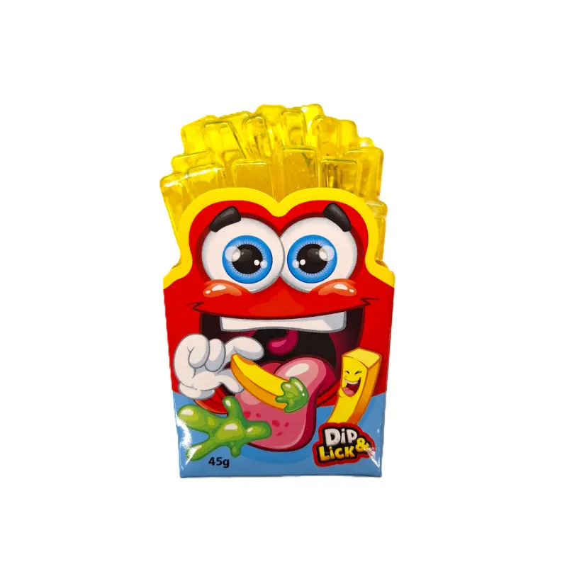 Johny Bee Gummy Fries Dip & Lick 12x45g