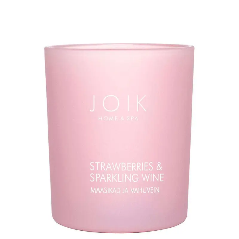 JOIK Home & Spa Tuoksukynttilä Strawberries & Sparkling Wine