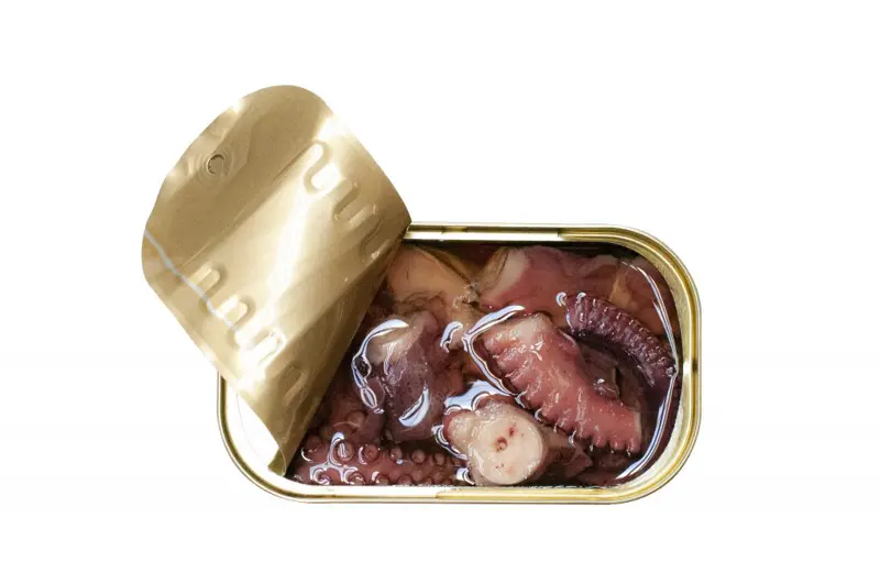 José Gourmet Mausteinen mustekala oliiviöljyssä