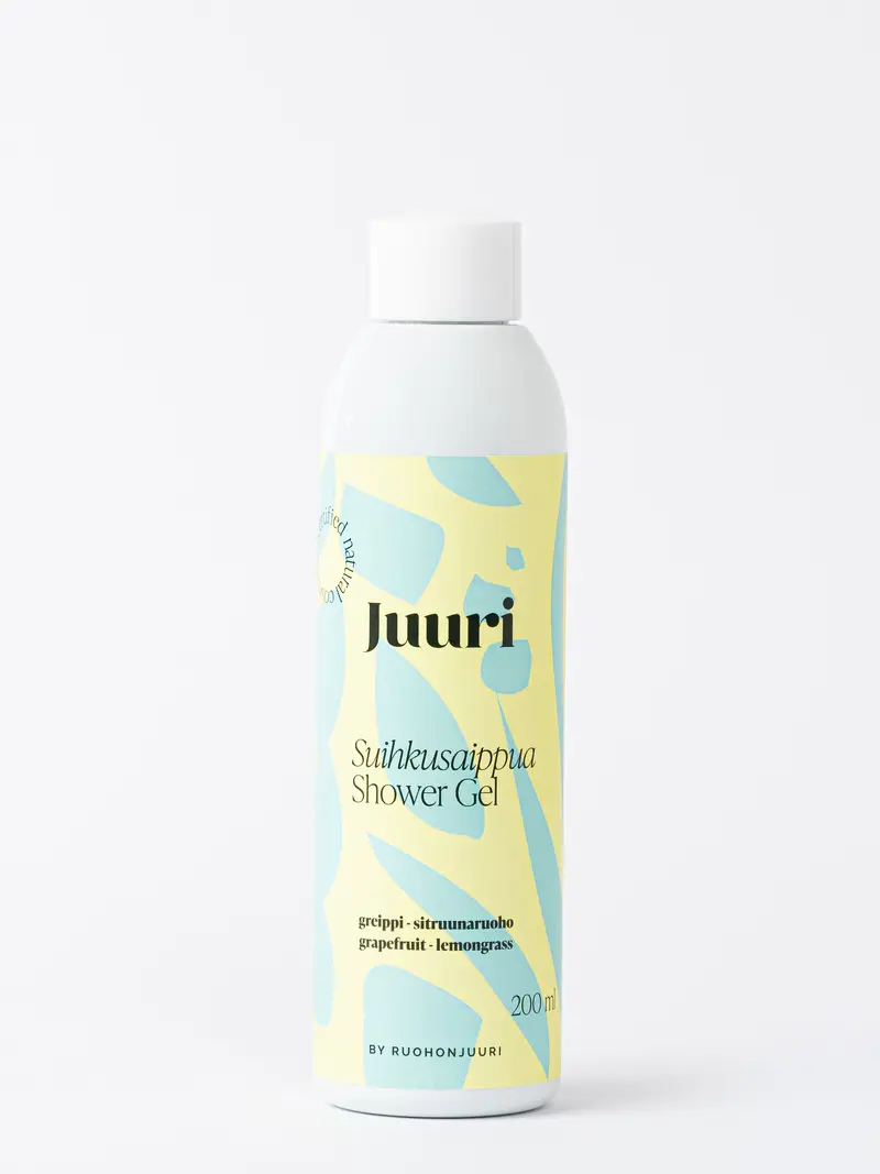 Juuri Suihkusaippua, greippi-sitruunaruoho, 200 ml