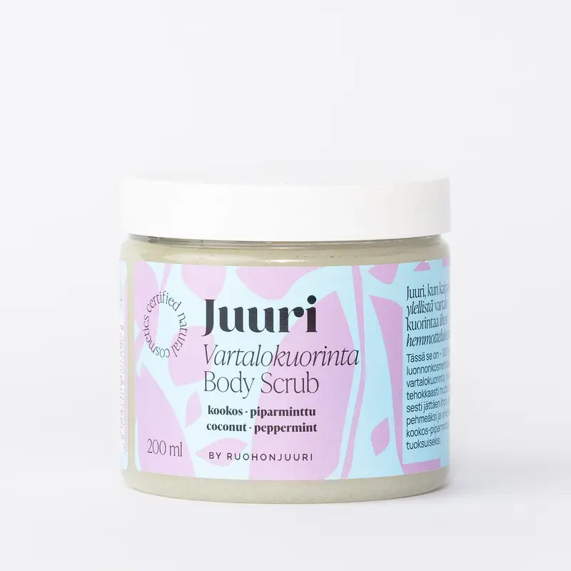 Juuri Vartalokuorinta, kookos-piparminttu, 200 ml
