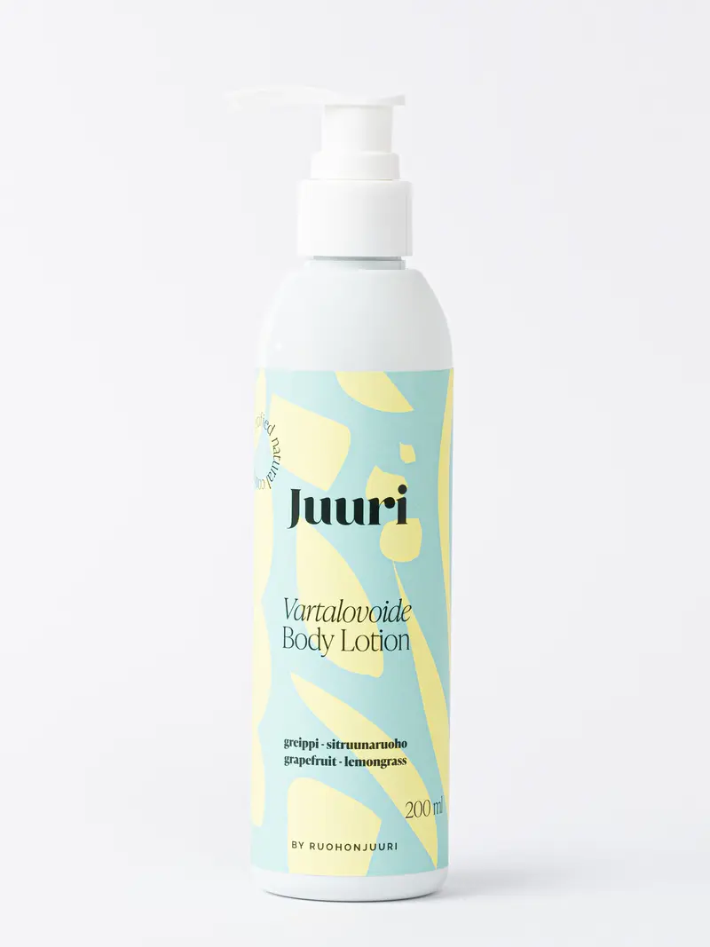 Juuri Vartalovoide, greippi-sitruunaruoho, 200 ml