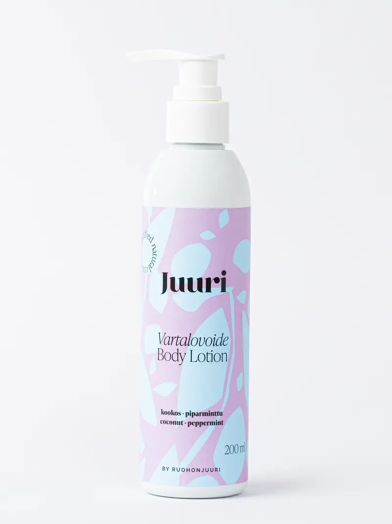 Juuri Vartalovoide, kookos-piparminttu, 200 ml
