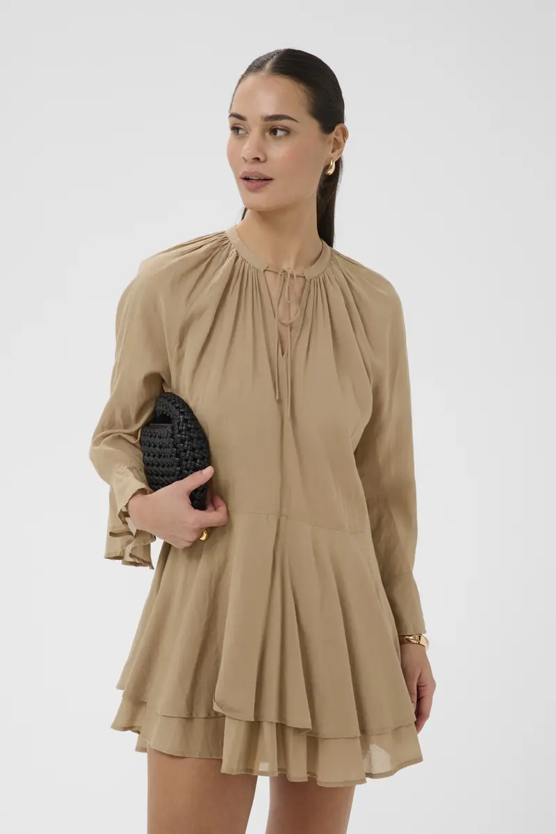 Kaffe KAflora tunikamekko, beige