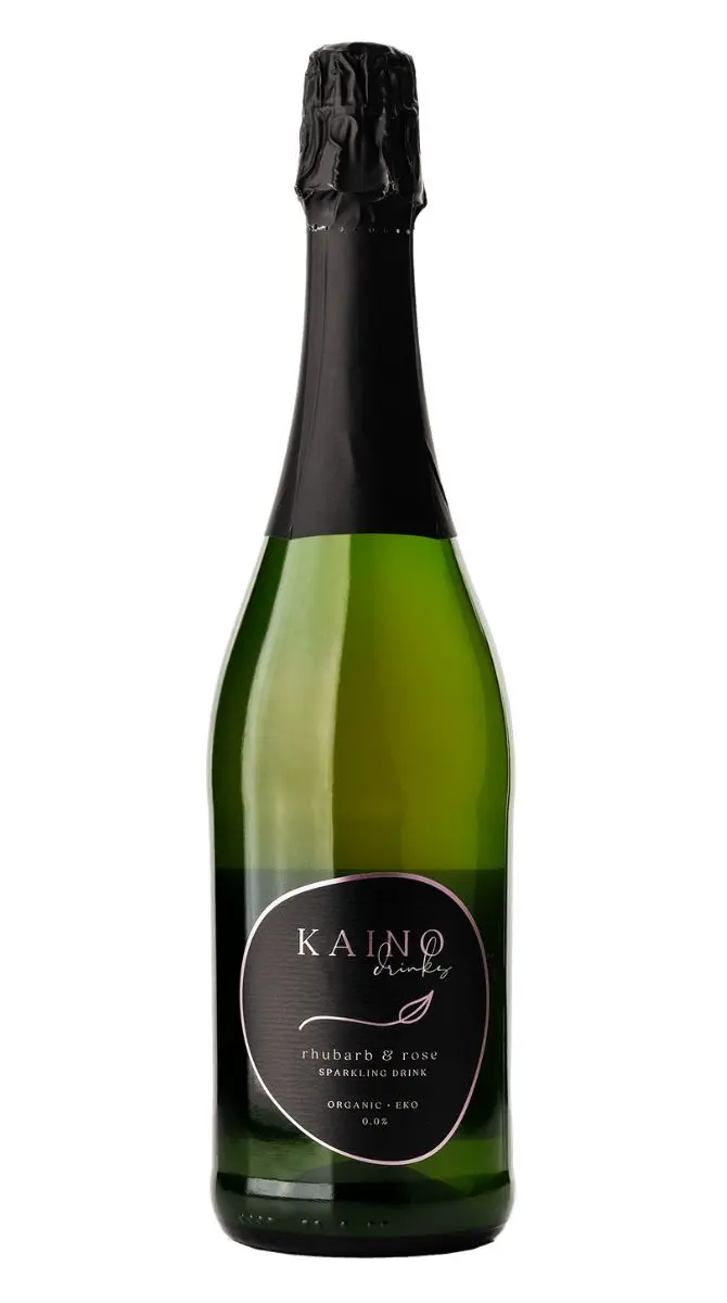 Kaino Luomu Raparperi & Ruusu Kuohujuoma