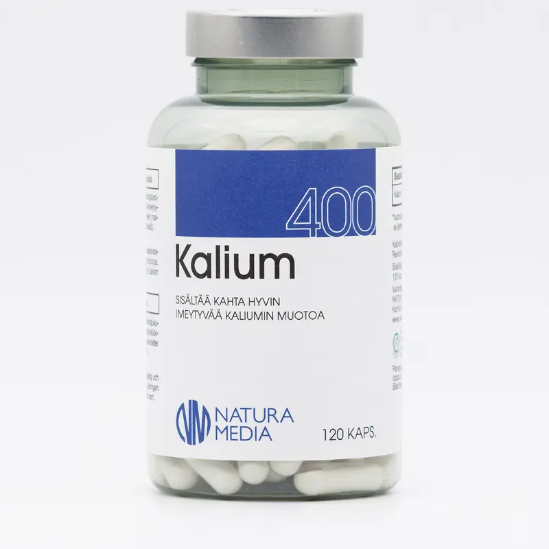 Kalium 400 mg, 120 kaps
