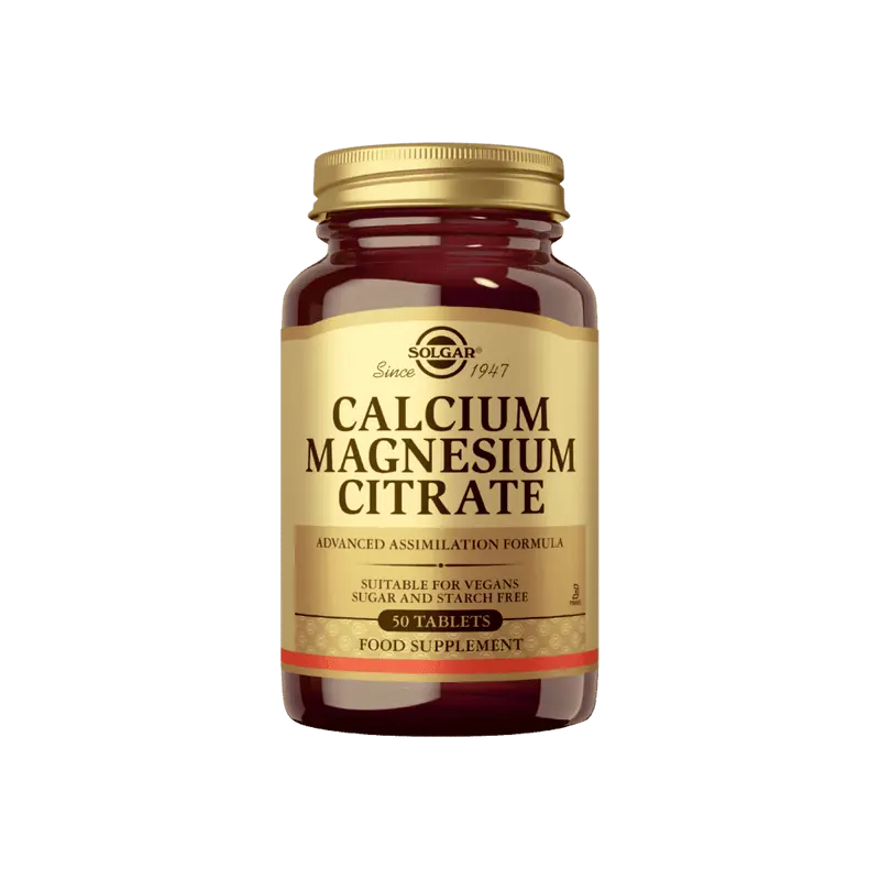 Kalsium-magnesiumsitraatti 50 tabl,Solgar