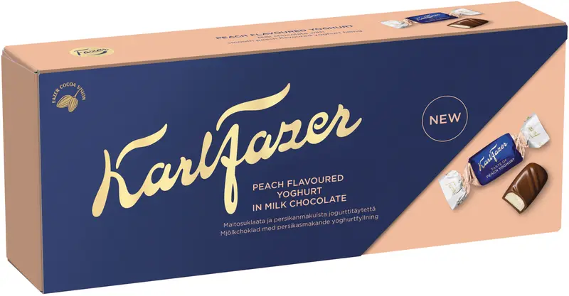 Karl Fazer Persikkajogurtti suklaakonvehti 250g