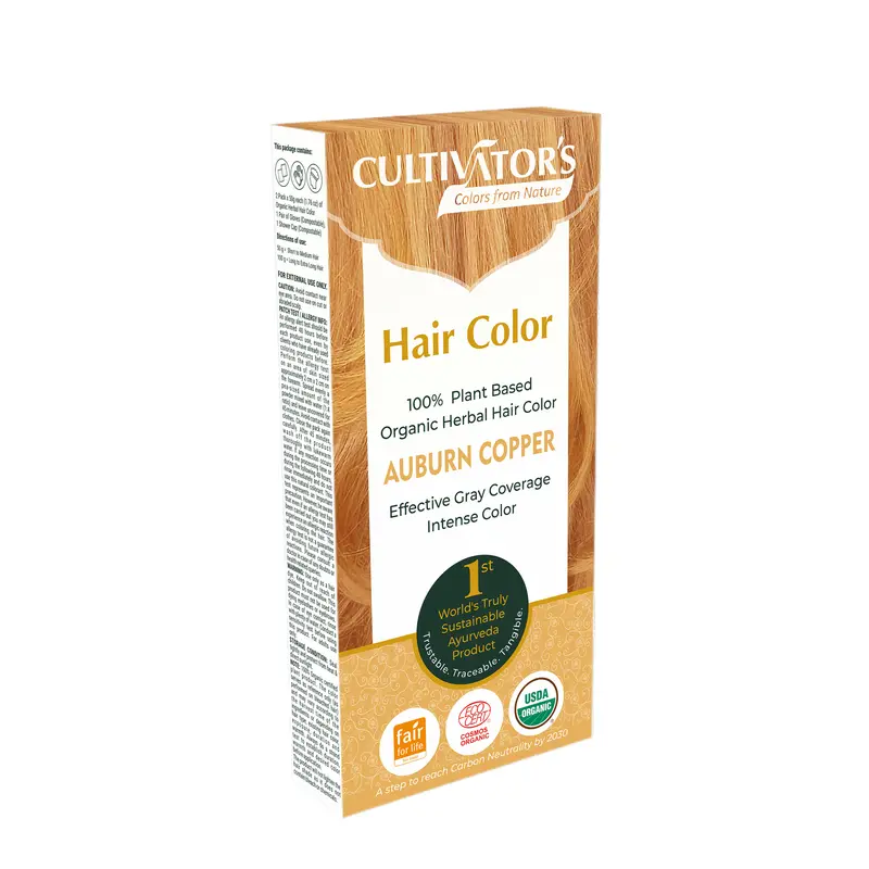 Kasviväri Auburn Copper (Hiusväri) 100 g