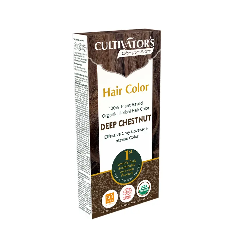 Kasviväri Deep Chestnut 100 g