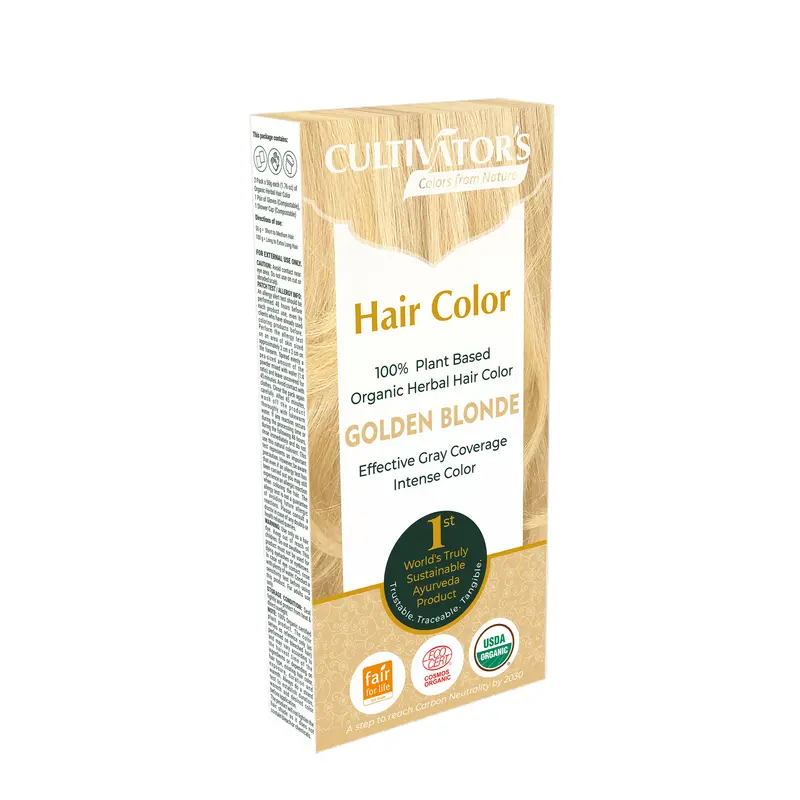 Kasviväri Golden Blonde (Hiusväri) 100 g