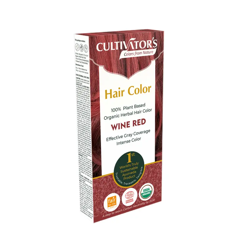 Kasviväri Wine Red (Hiusväri) 100 g