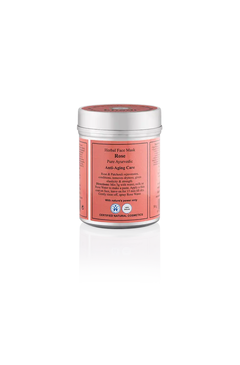 Kasvonaamio, ruusu, 50 g
