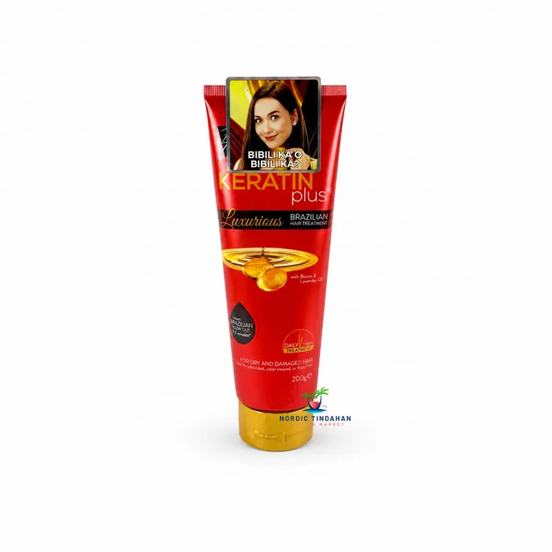 Keratin Plus Luxurious Brazilian Hair Treatment 200g