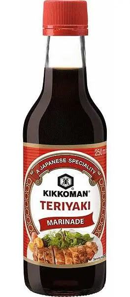 KIKKOMAN, TERIYAKI MARINADE & SAUCE 250ML