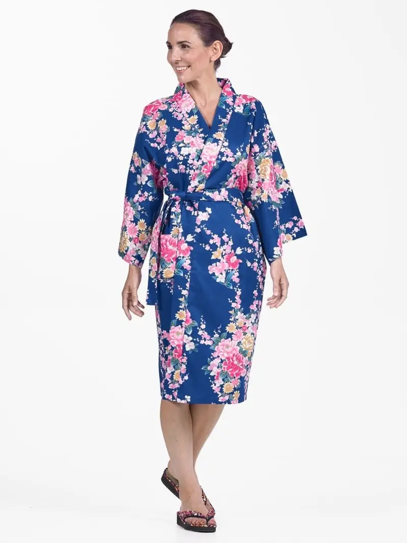 Kimono Happi nainen Botan to Uchōranille