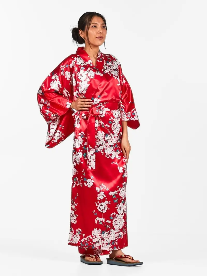 Kirsikankukka Naisten japanilainen Kimono