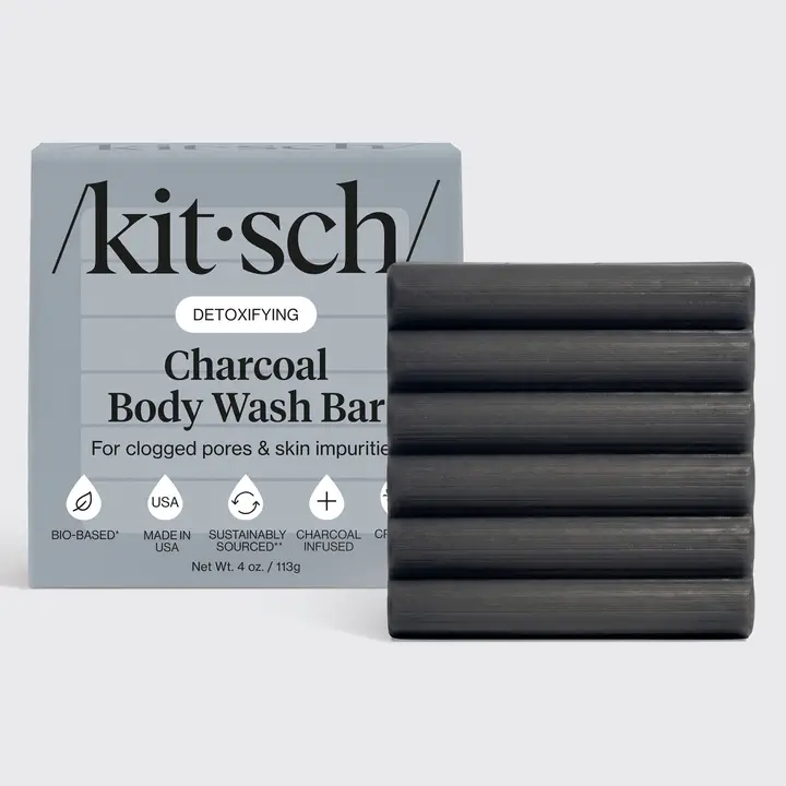 Kitsch Charcoal Solid Body Wash