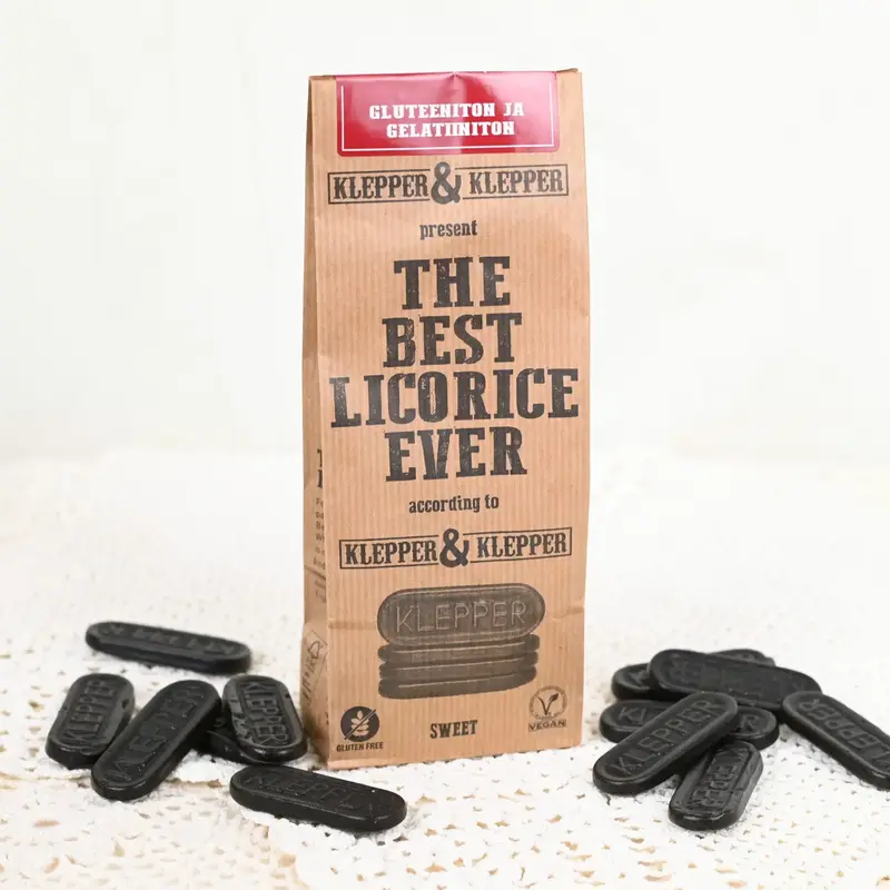 Klepper & Klepper Gluteeniton Lakritsi Sweet