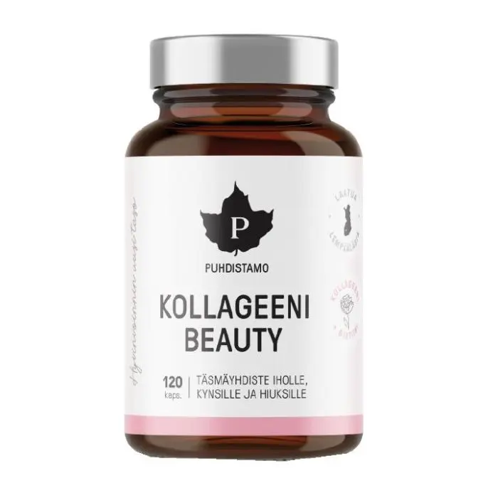 Kollageeni Beauty 120 kaps, Puhdistamo