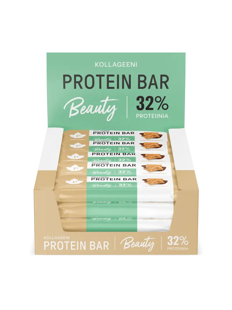 Kollageeni Protein Bar Suolainen karamelli - 30 g 24-pack