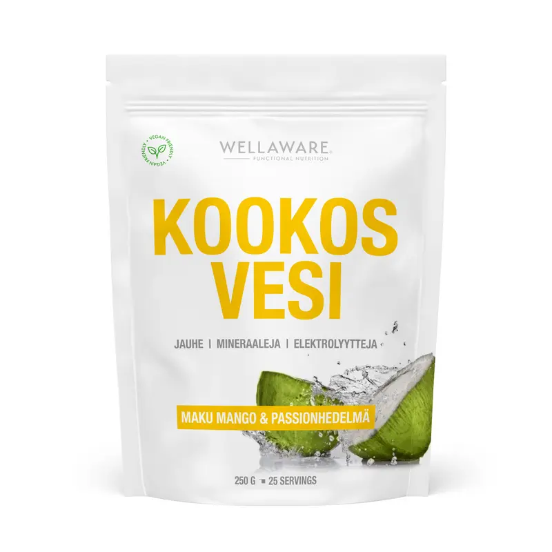 Kookosvesijauhe mango-passion, 250 g