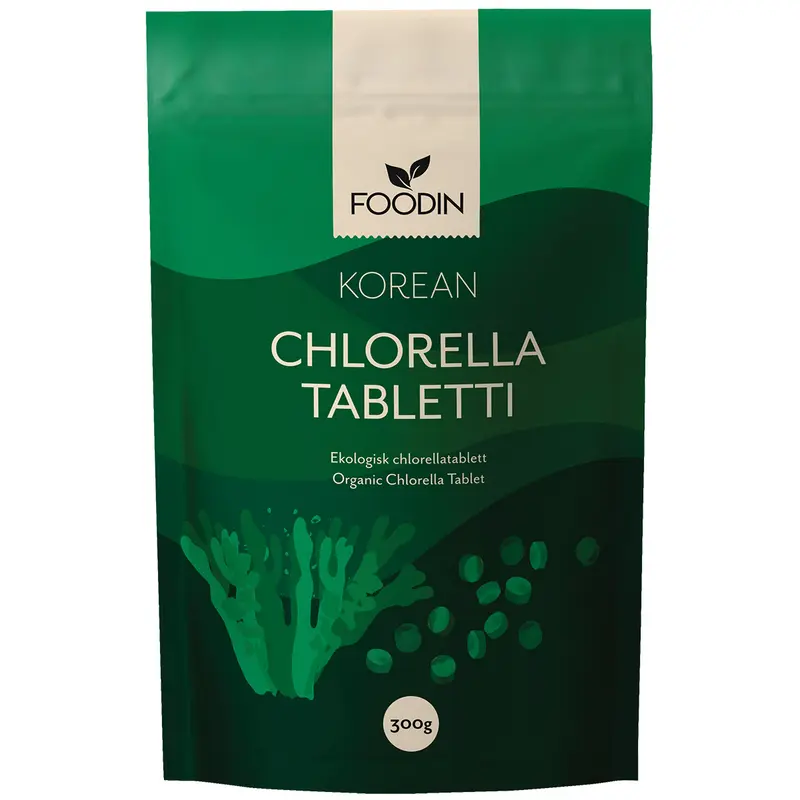 Korean Chlorella-tabletit, 300 g
