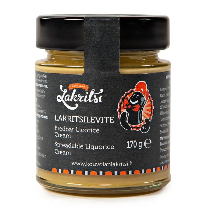 Kouvolan Lakritsi Lakritsilevite 170g