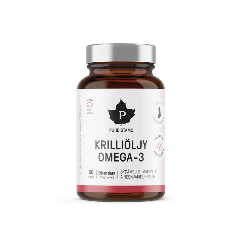 Krilliöljy Omega-3 50 g, 60 kaps