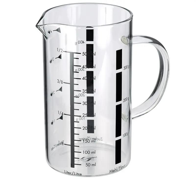 Küchenprofi mittakannu lasi 0,5 l