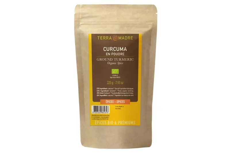 Kurkuma, jauhettu, 225 g
