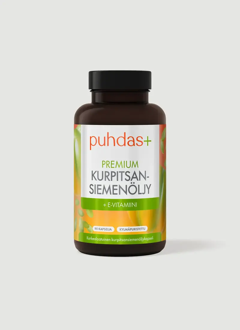 Kurpitsansiemenöljy 90 kaps