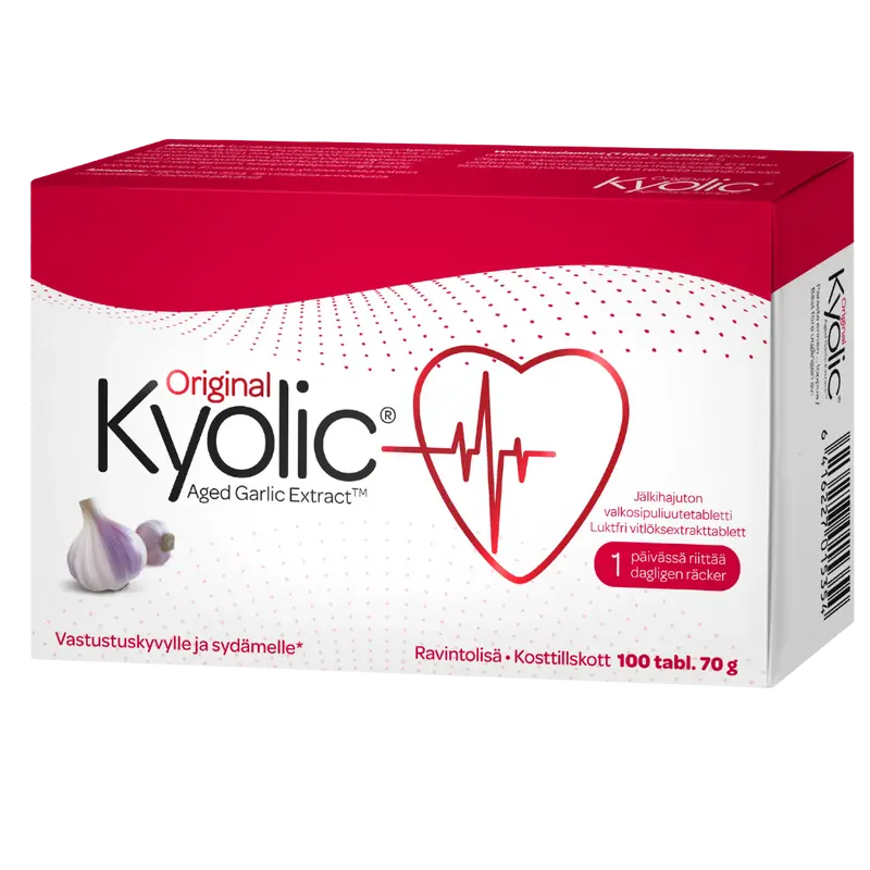 Kyolic - Hajuton valkosipuliuute 100 tabl.