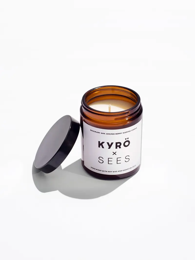 Kyrö x SEES Soijavaha Tuoksukynttilä