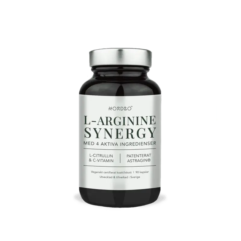 L-arginine Synergy 90 kaps, Nordbo