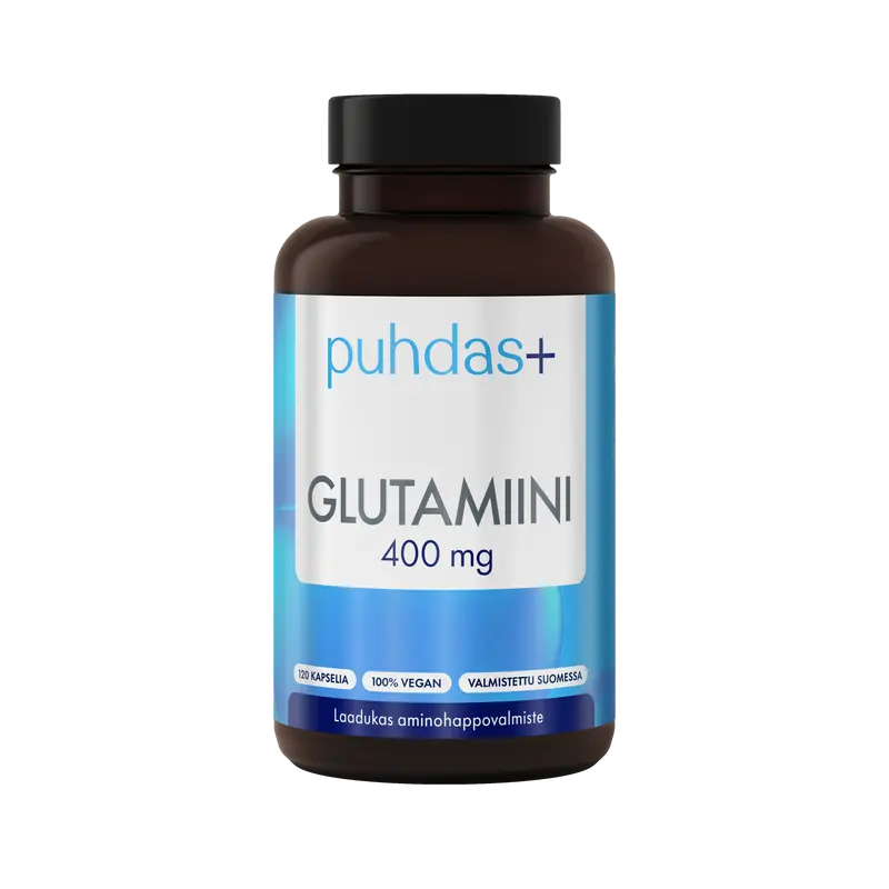 L-Glutamiini 400 mg, 120 kaps
