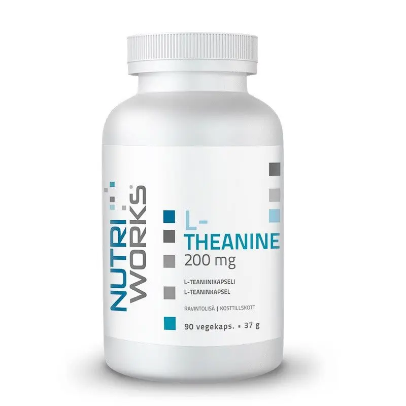 L-Theanine 200 mg, 90 vegekaps, Nutri Works