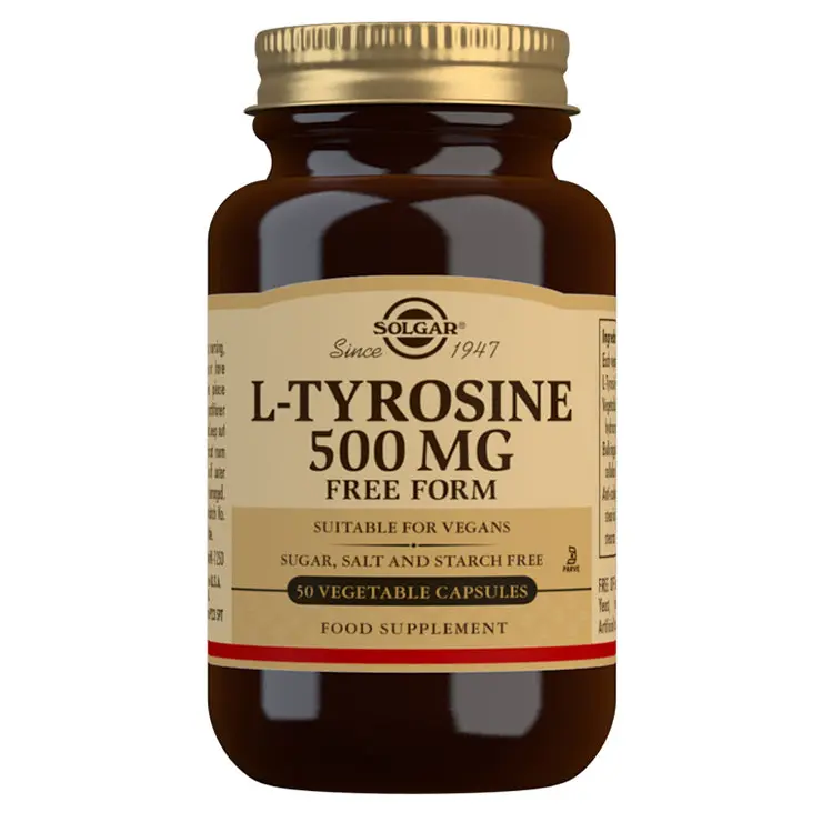 L-tyrosiini 500 mg