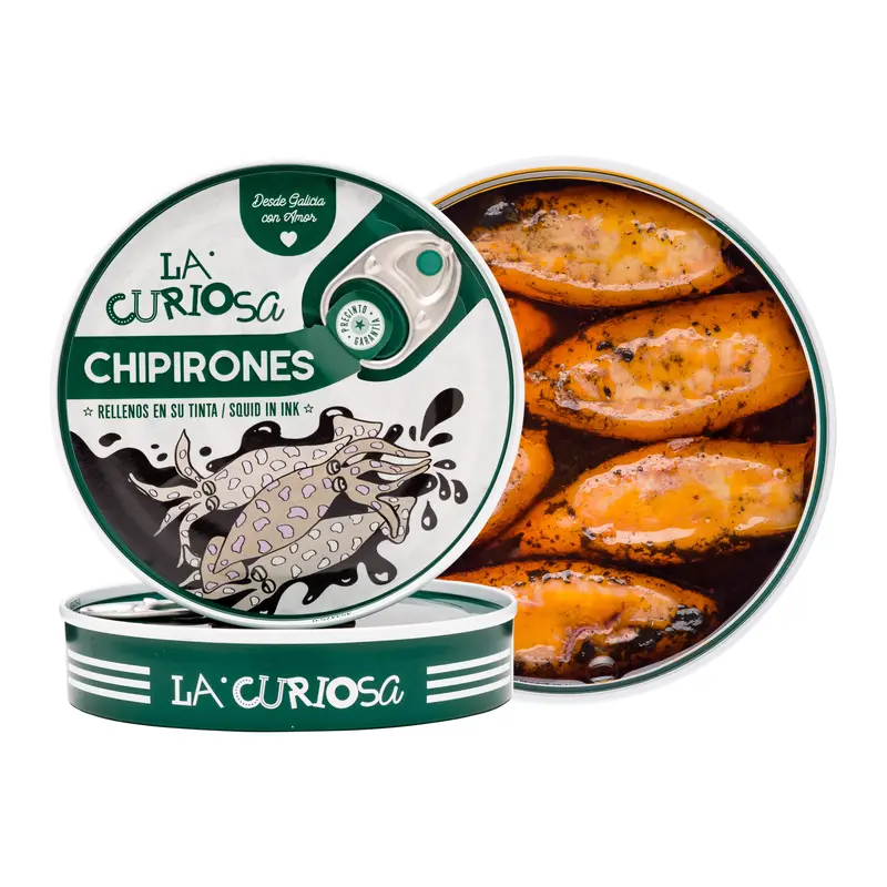 La Curiosa Kalmaria musteessaan