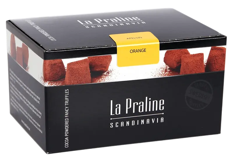 La Praline Appelsiinitryffeli 200g