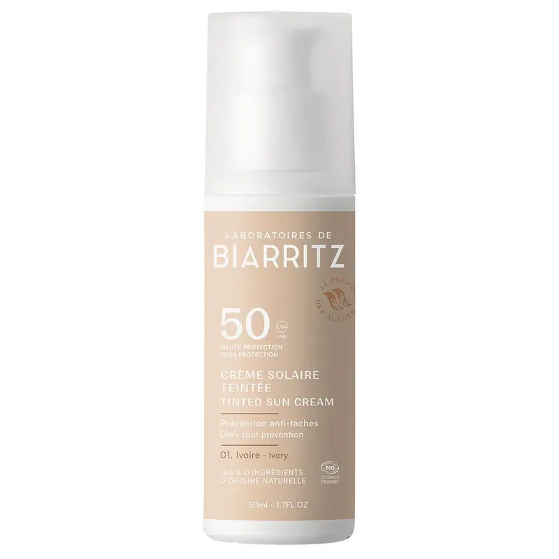 Laboratoires de Biarritz Tinted Sun Cream SPF50